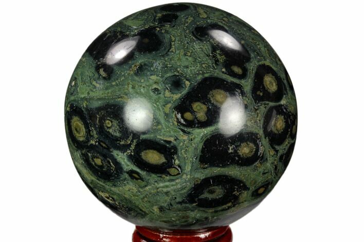 Polished Kambaba Jasper Sphere - Madagascar #121537